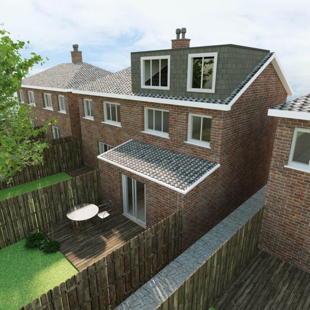 Croydon Loft Conversion Render 2 by Homz
