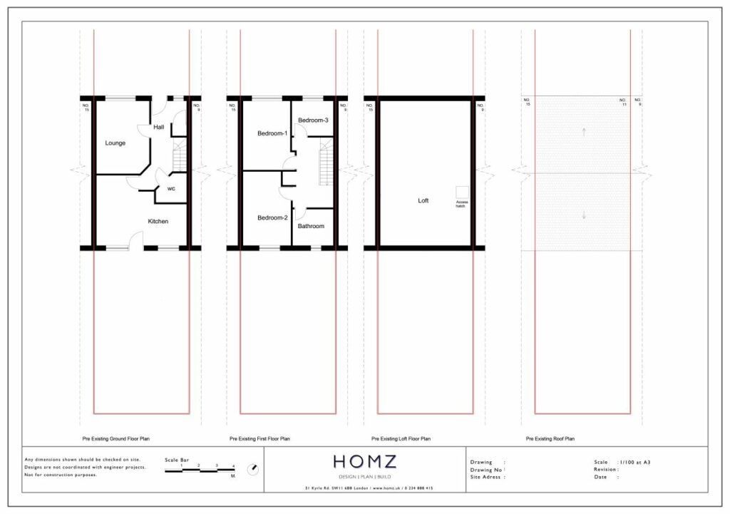 Hertsmere Council Retrospective Pre-Existing Plans by Homz