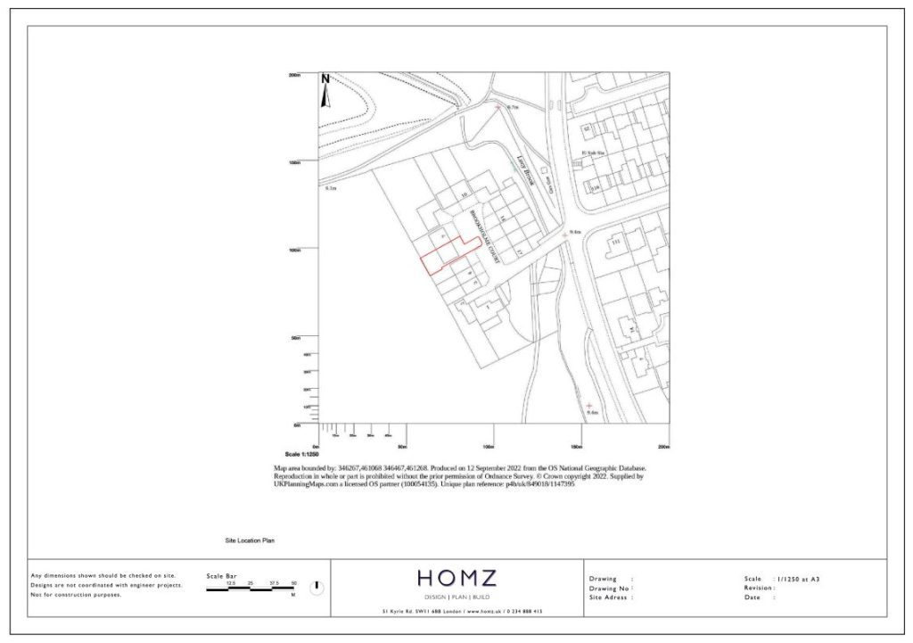 Lancaster City Council Window Replacement Site Location Plan by Homz