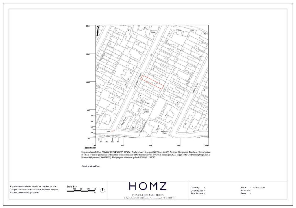 Southend On Sea Borough Council Dropped Kerb Site Location Plan by Homz
