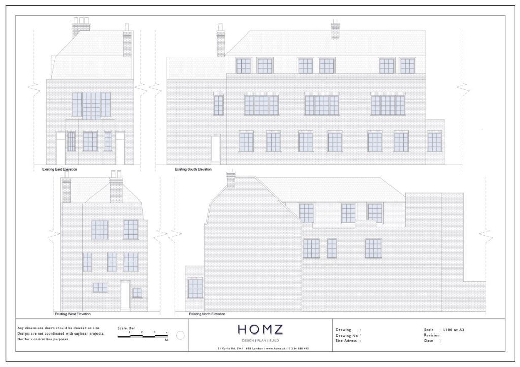 Southwark Council Conversion The Flat Existing Plans 1 by Homz