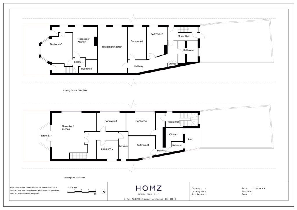 Southwark Council Conversion The Flat Existing Plans 2 by Homz