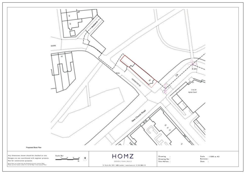 Southwark Council Conversion The Flat Proposed Elevations by Homz