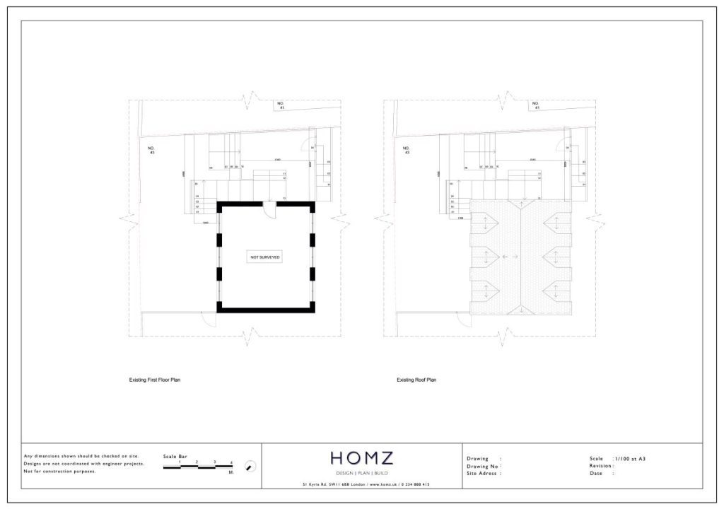 Wiltshire Council Terrace Balcony Existing Plans by Homz