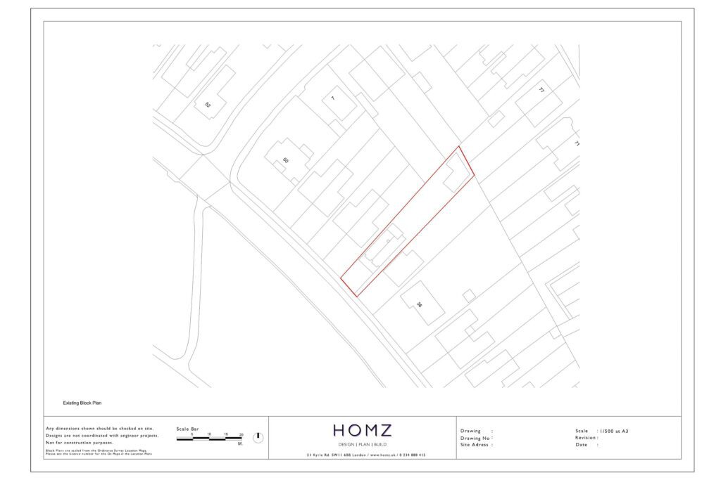 Bournemouth, Christchurch And Poole Council Holiday Let Existing Block Plan by Homz