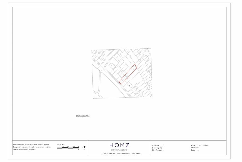 Bournemouth, Christchurch And Poole Council Holiday Let Site Location Plan by Homz