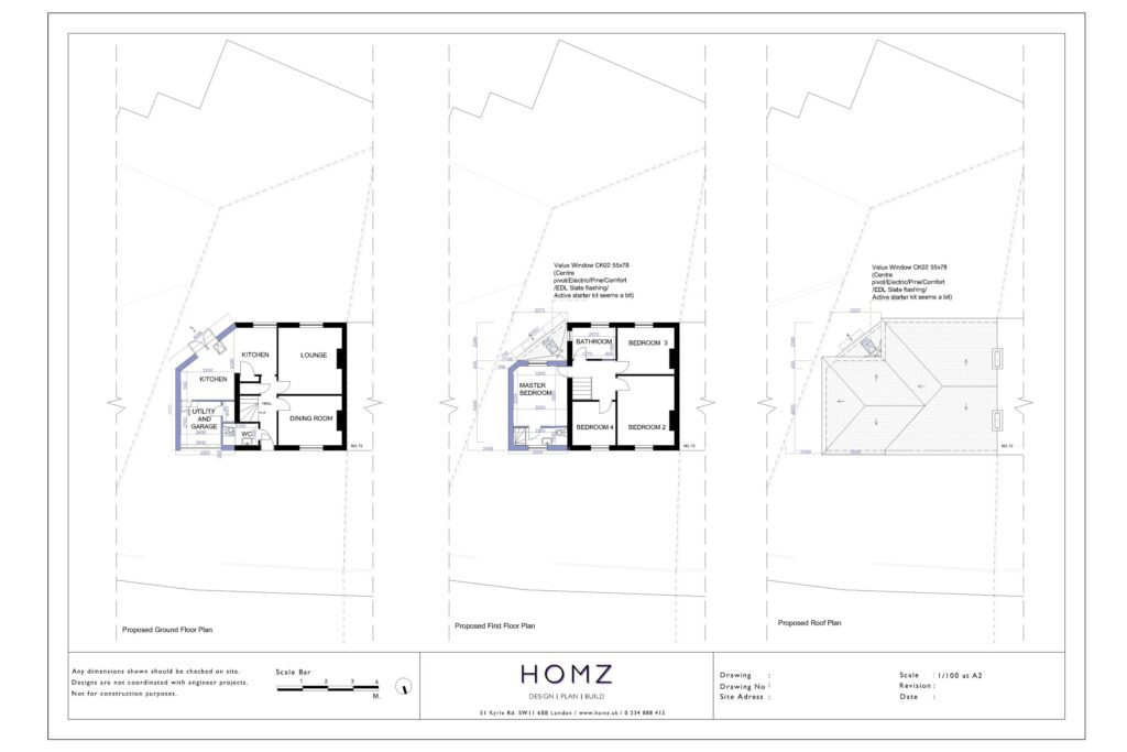 Dorset Council One Storey And Two Storey Side Extension Proposed Plans by Homz