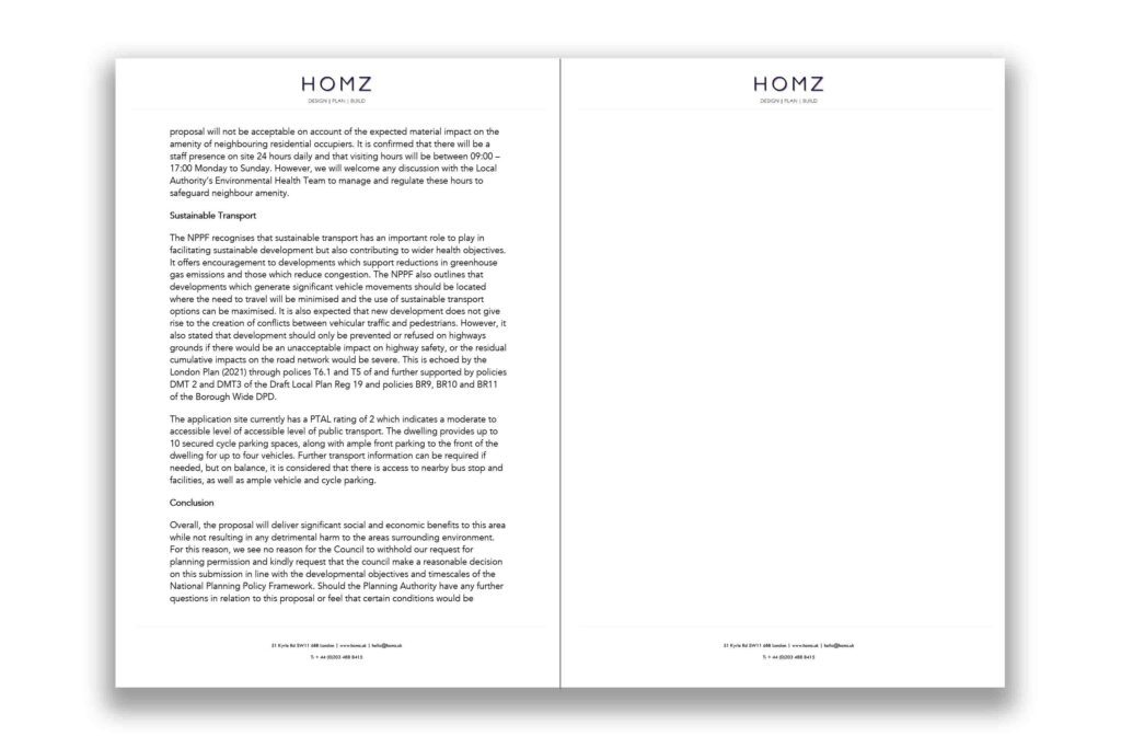 London Borough Of Barking And Dagenham Planning Appeal Planning Statement 7 by Homz