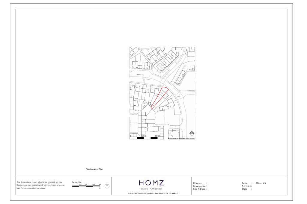 London Borough Of Barking And Dagenham Planning Appeal Site Location Plan by Homz