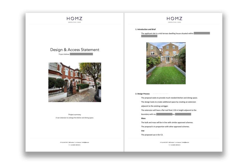 London Borough Of Wandsworth Wraparound Extension Design And Access Statement 1 by Homz