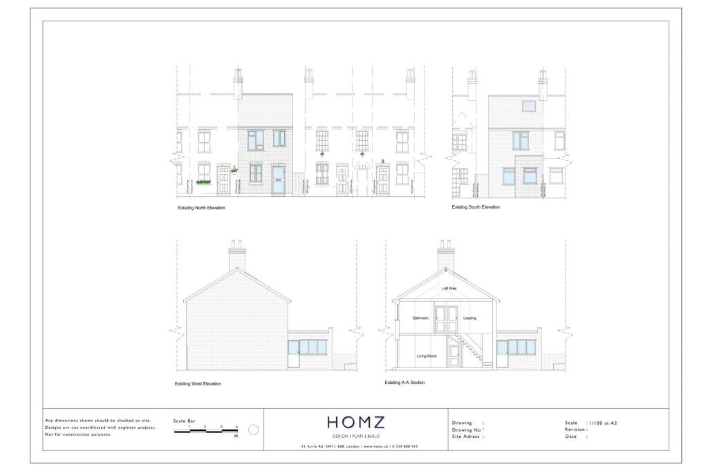 St Albans City And District Council Window Replacement Existing Elevations by Homz
