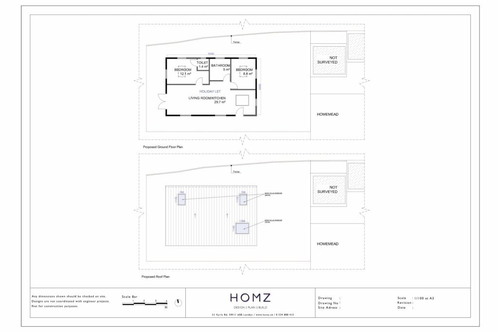 Torridge District Council Holiday Let Proposed Plans by Homz