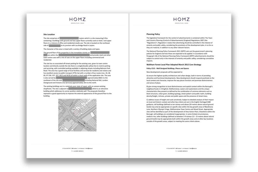 London Borough Of Waltham Forest Sign Planning Statement 2 by Homz