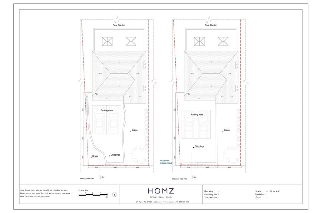 Wolverhampton City Council Dropped Kerb And Alterations To Driveway Plans by Homz