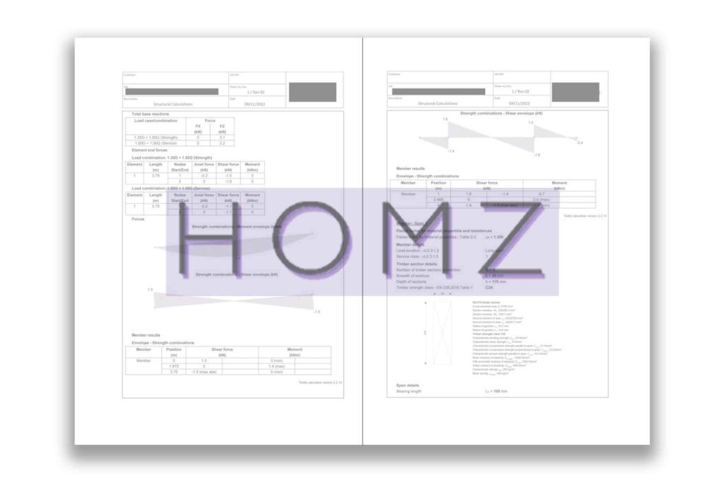 Borough Of Sutton Structural Engineering Calculations For Single Storey Rear Extension And Rear Dormer to the Main Roof 2 by Homz