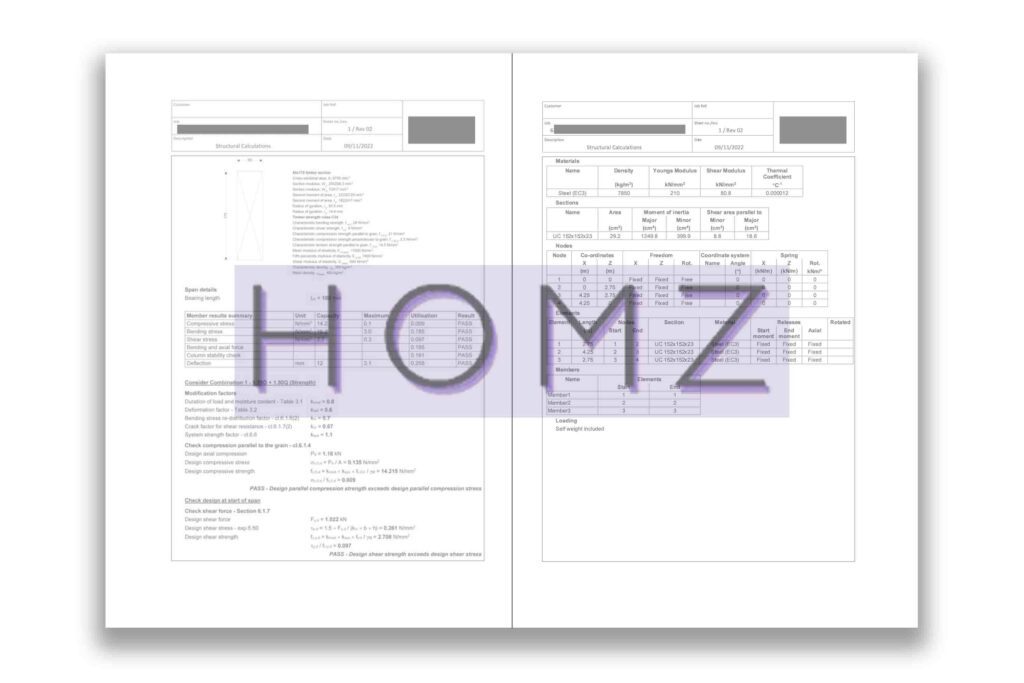 on Borough Of Sutton Structural Engineering Calculations For Single Storey Rear Extension And Rear Dormer to the Main Roof 3 by Homz