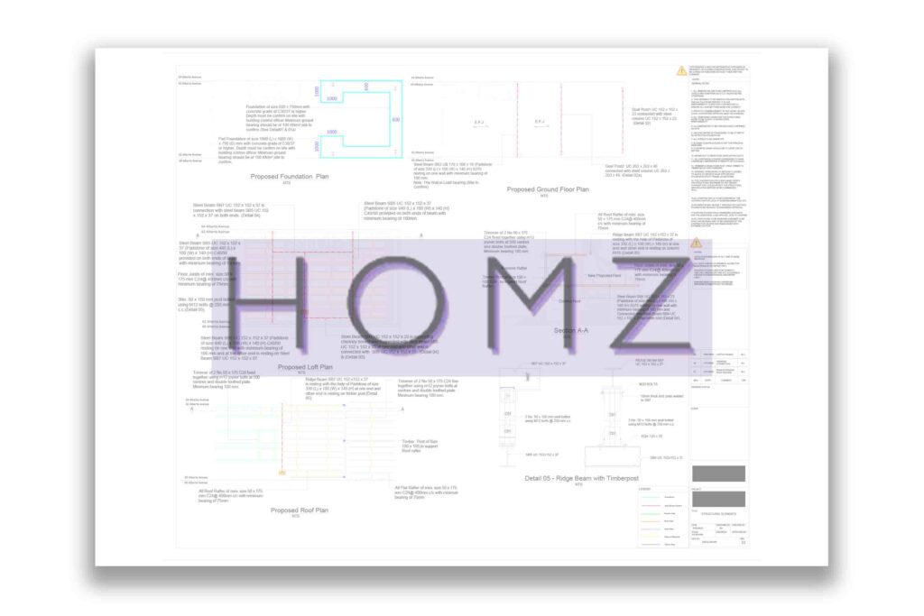 London Borough Of Sutton Structural Engineering Calculations For Single Storey Rear Extension And Rear Dormer To The Main Roof 6 by Homz