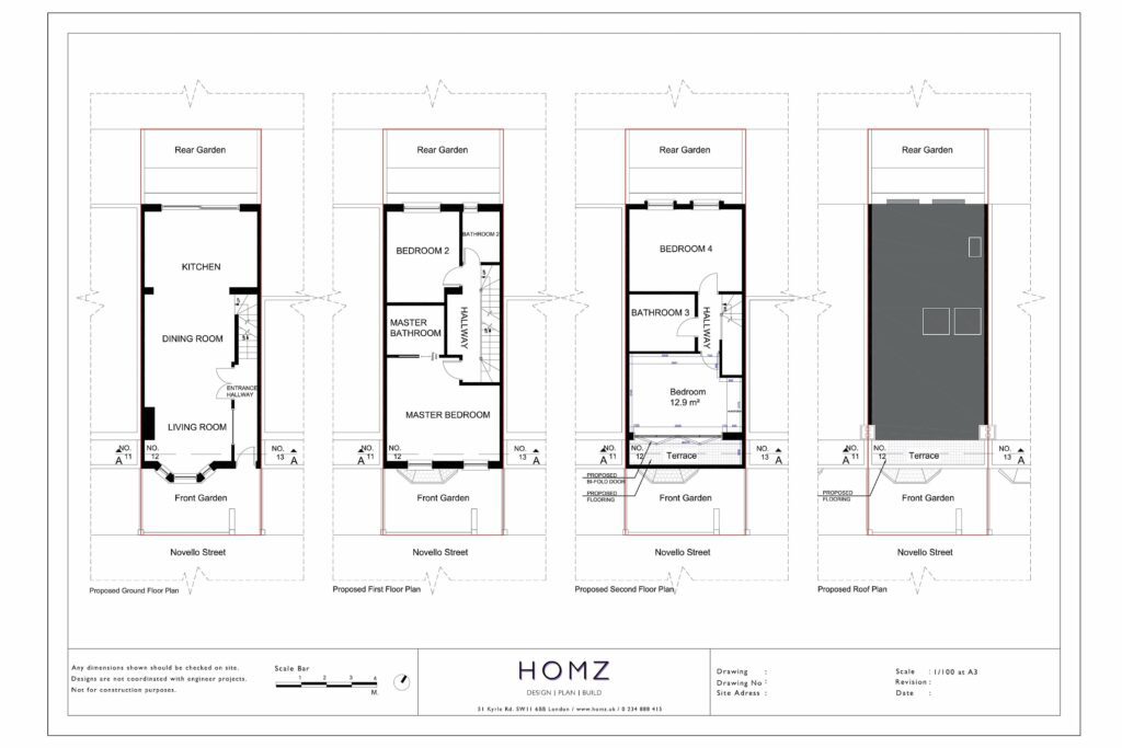 Replacement Windows To Provide Access To A Terrace Area The London Borough Of Hammersmith And Fulham Proposed Plans by Homz