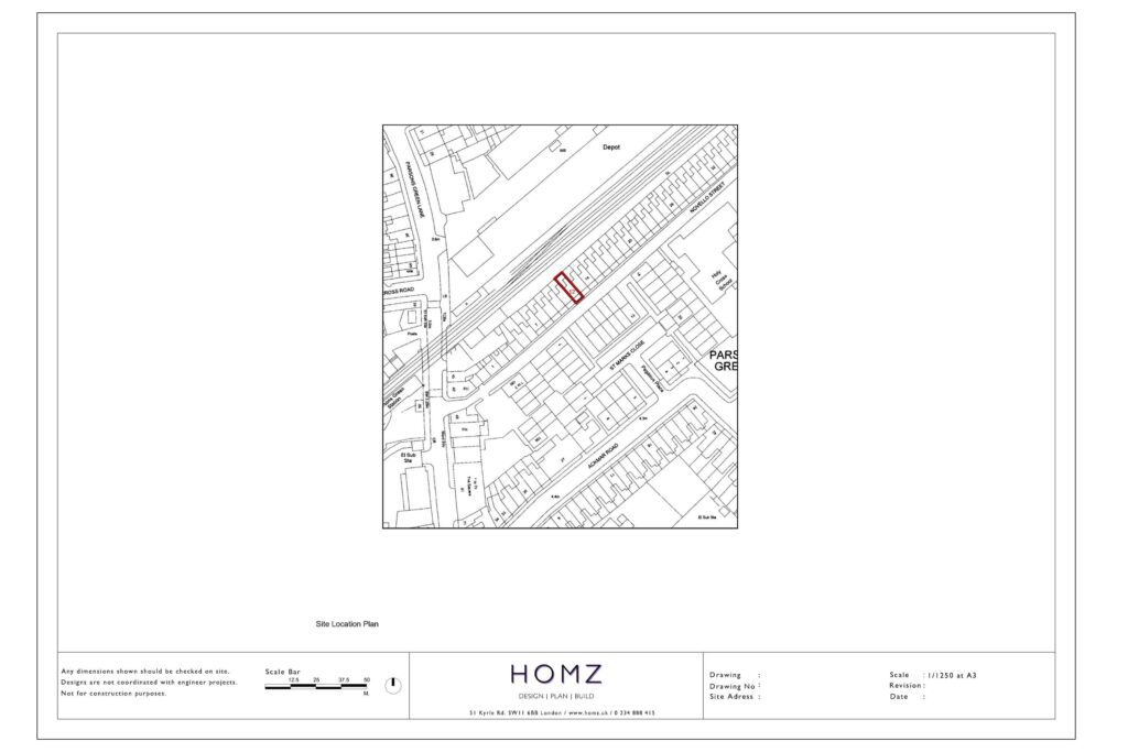 Replacement Windows To Provide Access To A Terrace Area The London Borough Of Hammersmith And Fulham Site Location Plan by Homz