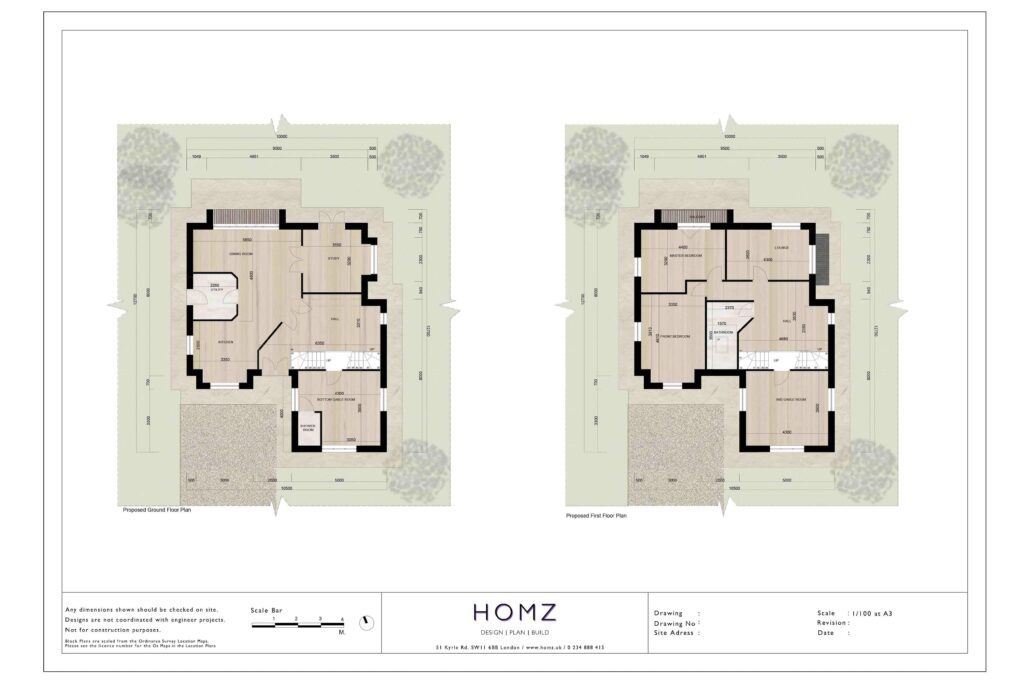 2 Bedroom New Build House Dumfries and Galloway Council Plan 1 by Homz