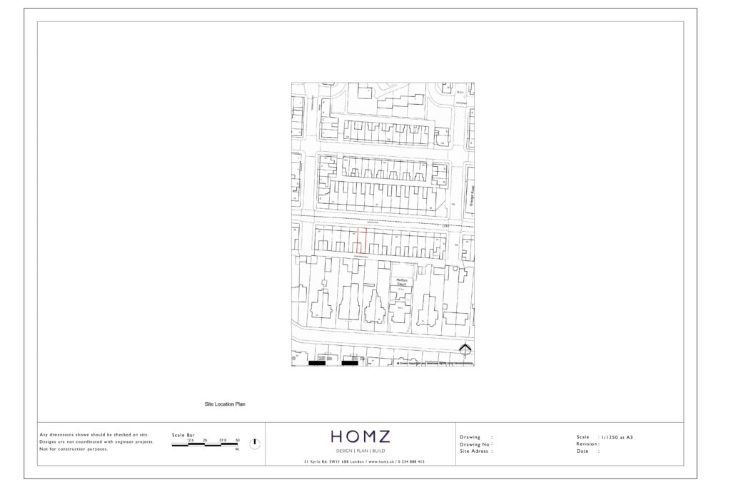 Homz Change of Use of Hartlepool Borough Council Site Location Plan - Min