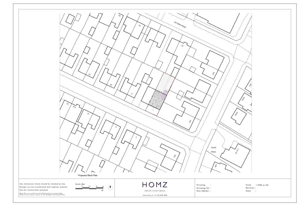 2 Brentridge Rd Proposed Block Plan by Homz