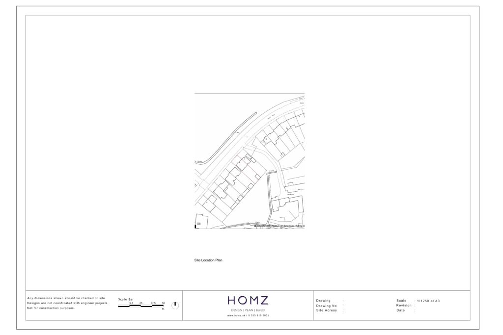 Homz 30 Billet Rd Site Location Plan