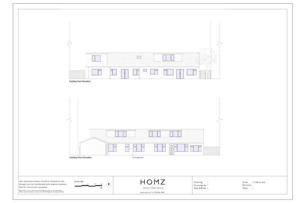 Change Of Use From Dwelling House To Dog Hydrotherapy Existing Elevations 1 by Homz
