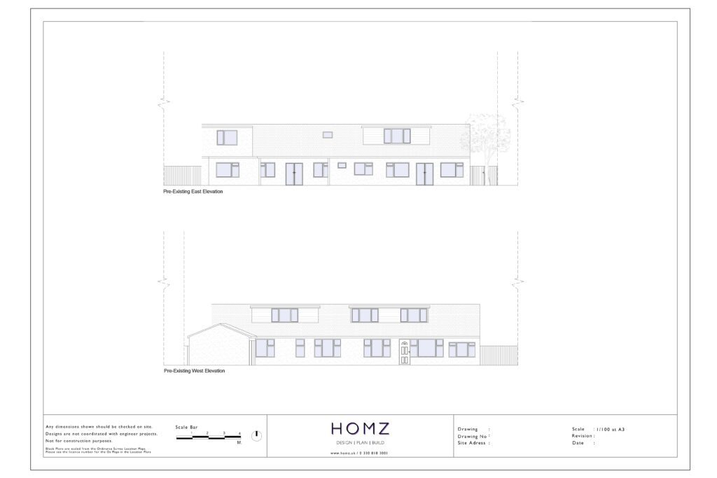 Change Of Use From Dwelling House To Dog Hydrotherapy Pre-Existing Elevations 1 by Homz
