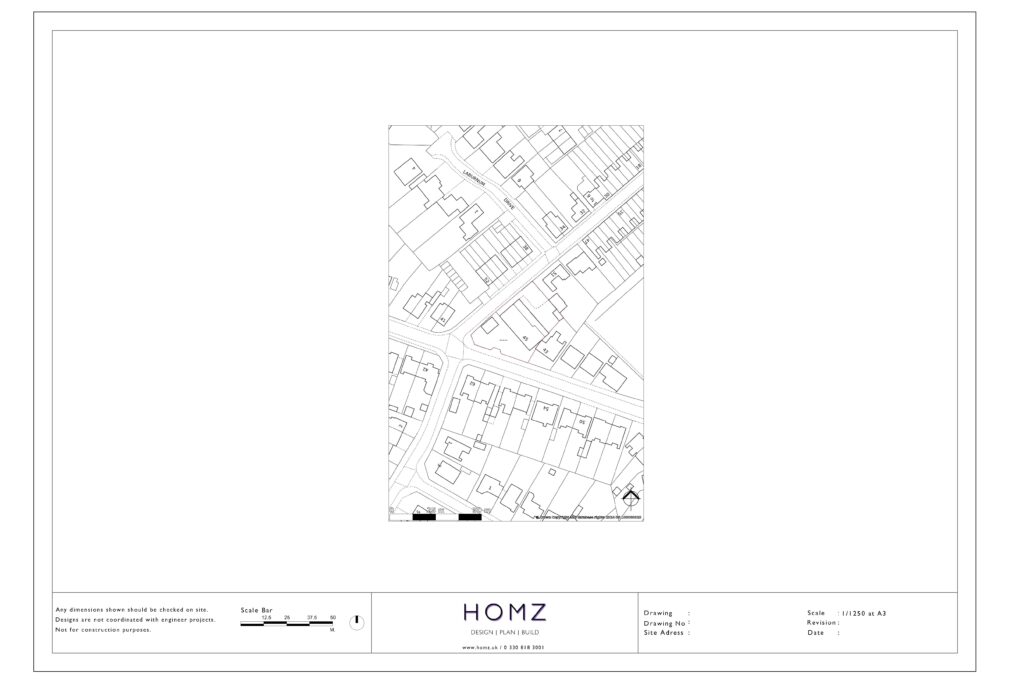 Change Of Use From Dwelling House To Dog Hydrotherapy Site Location Plan by Homz