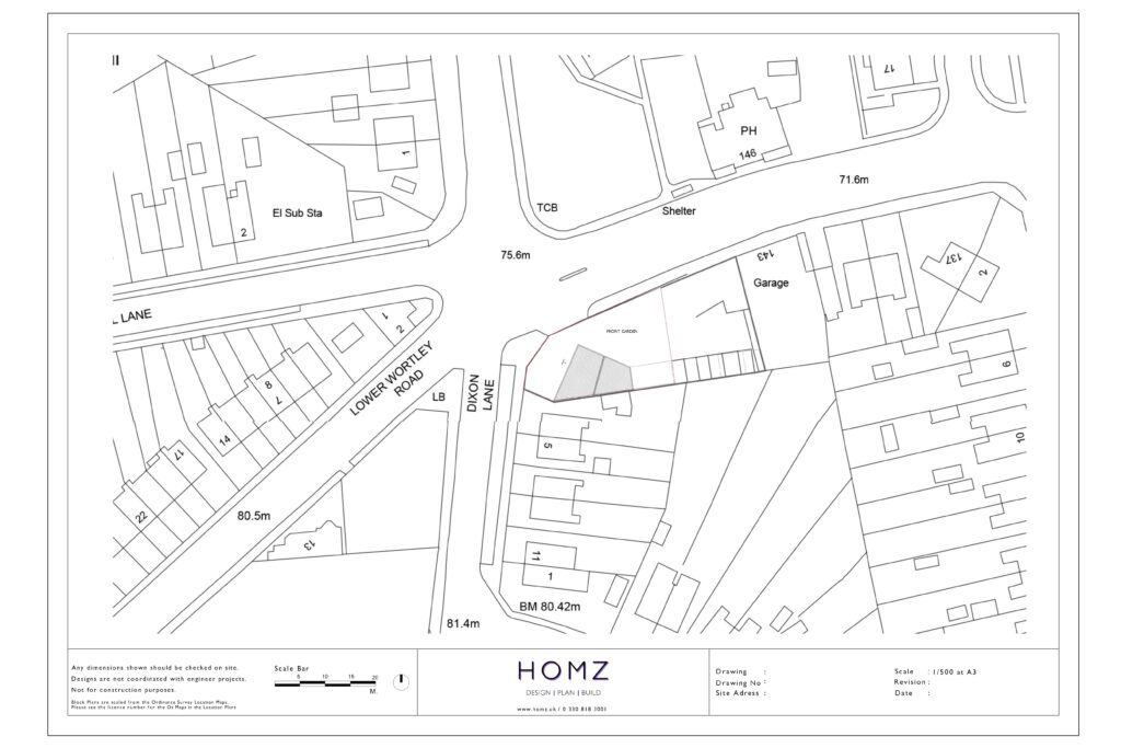 Change Of Use From Auto Showroom To Grocery Store Existing Block Plan by Homz