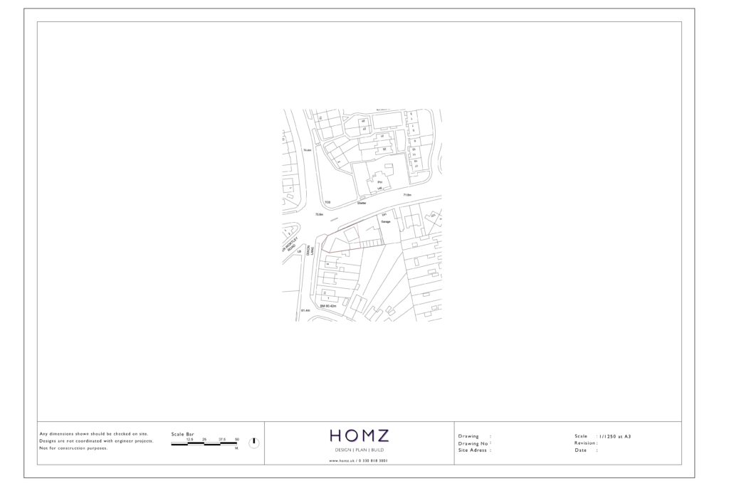 Change Of Use From Auto Showroom To Grocery Store Site Location Plan by Homz
