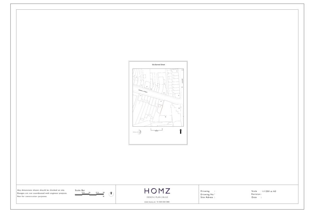 Change Of Use From Dwelling House To 2 Flats - Swansea Council Site Location Plan by Homz