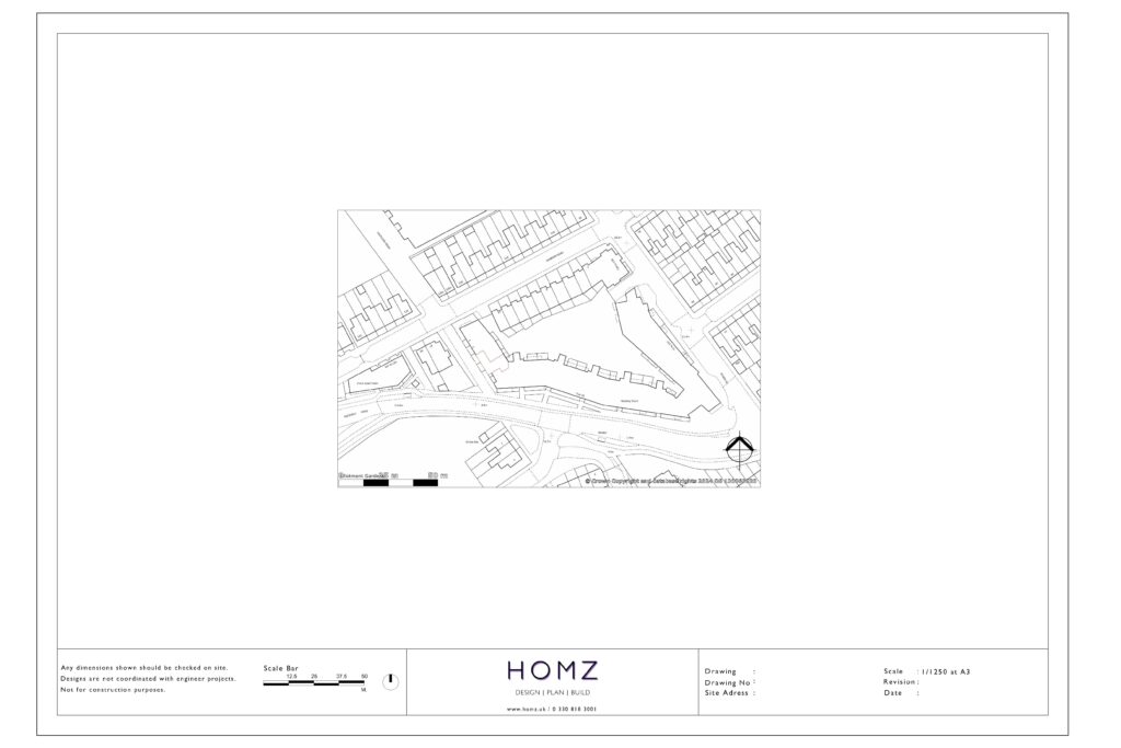 Change Of Use From Flat To HMO - London Borough Of Waltham Forest Site Location Plan by Homz