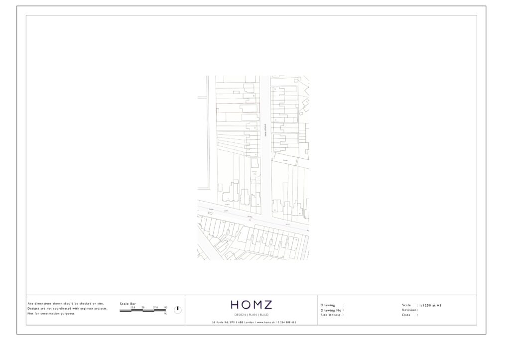 Change of Use From Single Dwelling (C3) to Children’s Home (C2) Site Location Plan by Homz