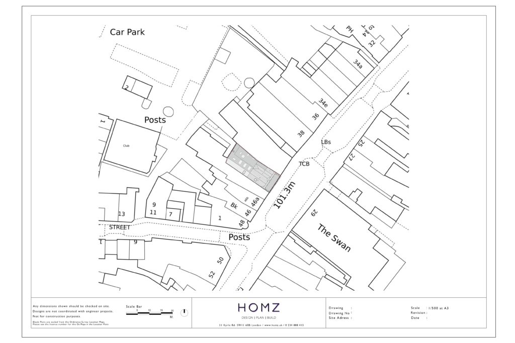 Advertisement Consent East Hampshire District Council Existing Block Plan by Homz