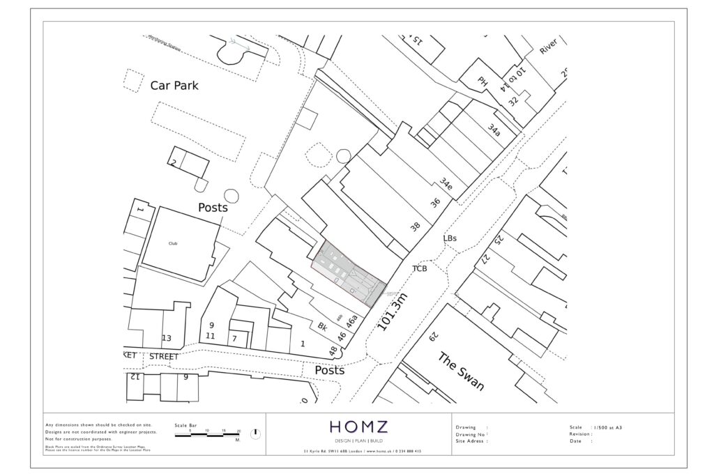 Advertisement Consent East Hampshire District Council Proposed Block Plan by Homz