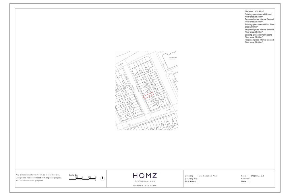 Homz Change Of Use From Dwelling House To HMO Wyre Council Site Location Plan