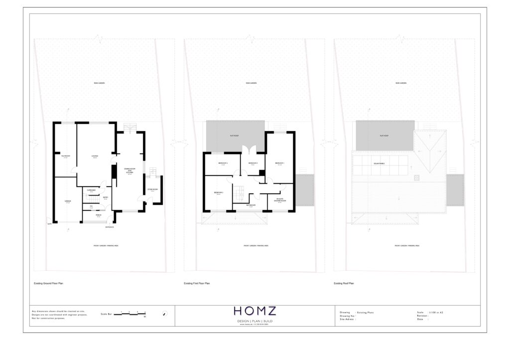 Homz Frameless Glass Balcony On An Existing Flat Roof Arun District Council Existing Plans
